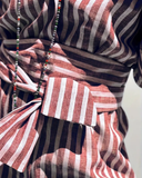 Blusa Chemise com Listras Sarah