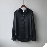 Camisa Seda Manga Rosa » Coleção Paris 0 Manga Rosa Moda Preto P 