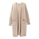 Cardigan Manga Rosa » Coleção New York 0 Manga Rosa Moda Bege Tamanho Único 
